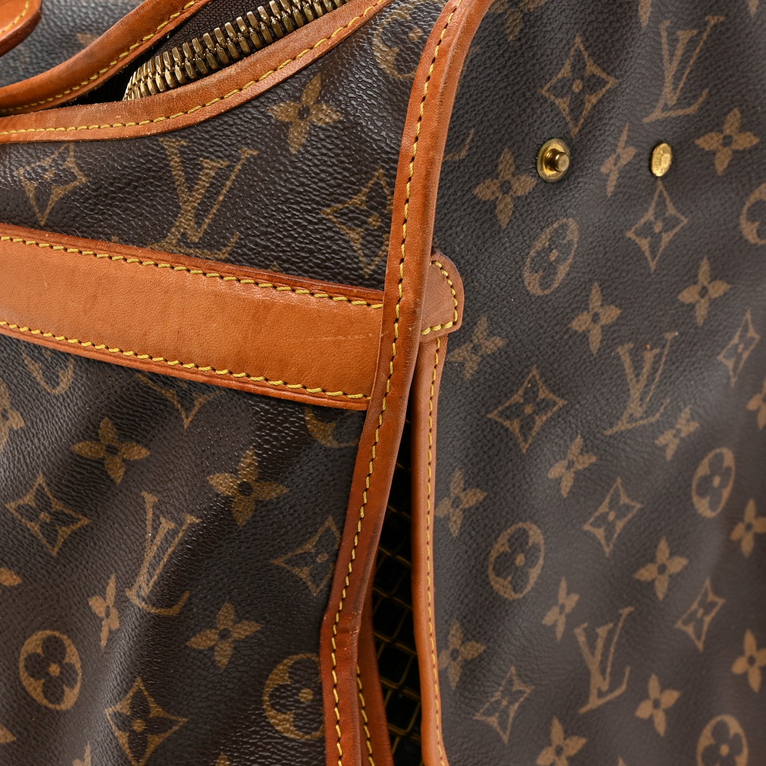 Louis Vuitton Monogram Sac Chien 50 Pet Carrier 20 of 21