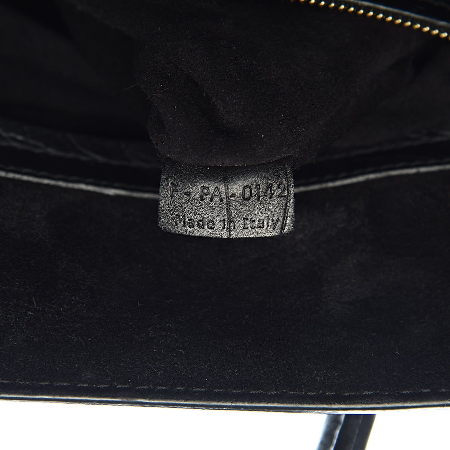 Crocodile Embossed Calfskin Medium Phantom Luggage Black