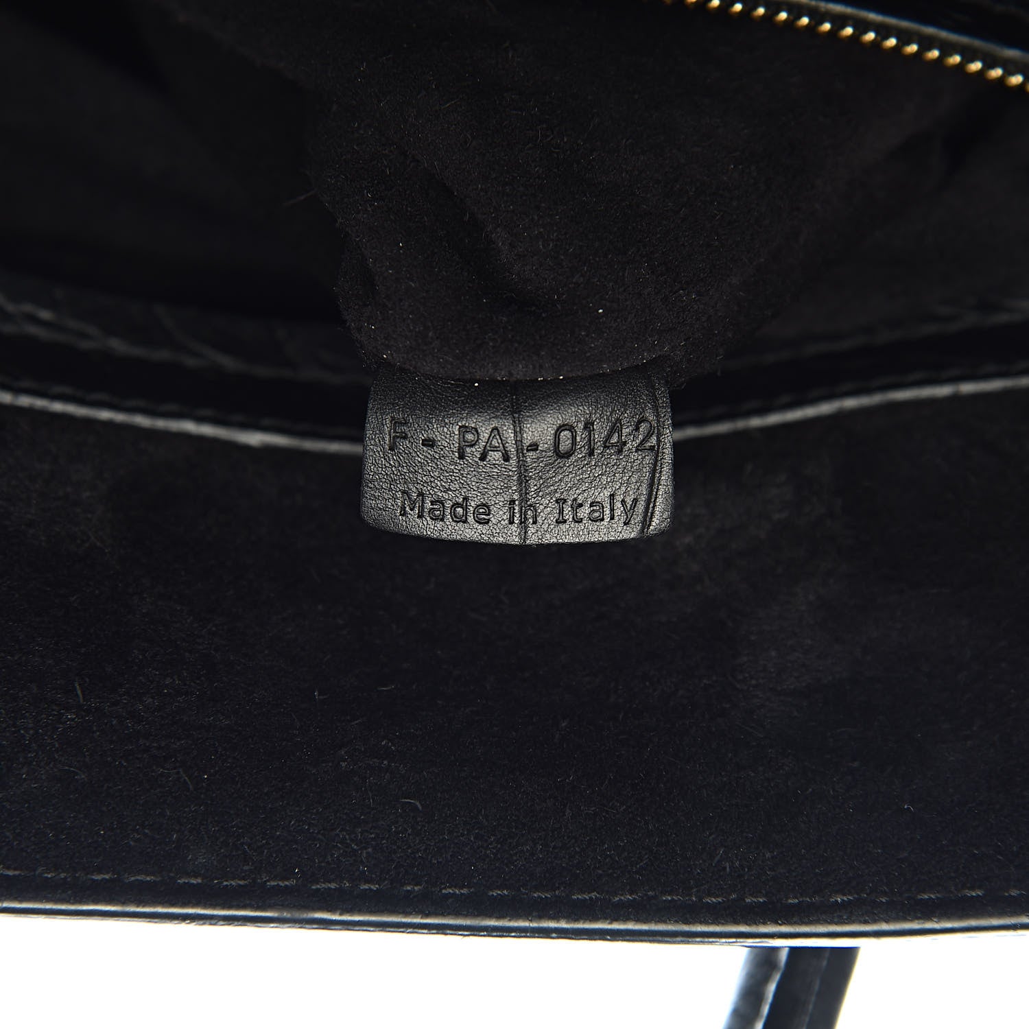 Celine Crocodile Embossed Calfskin Medium Phantom Luggage Black 7 of 11