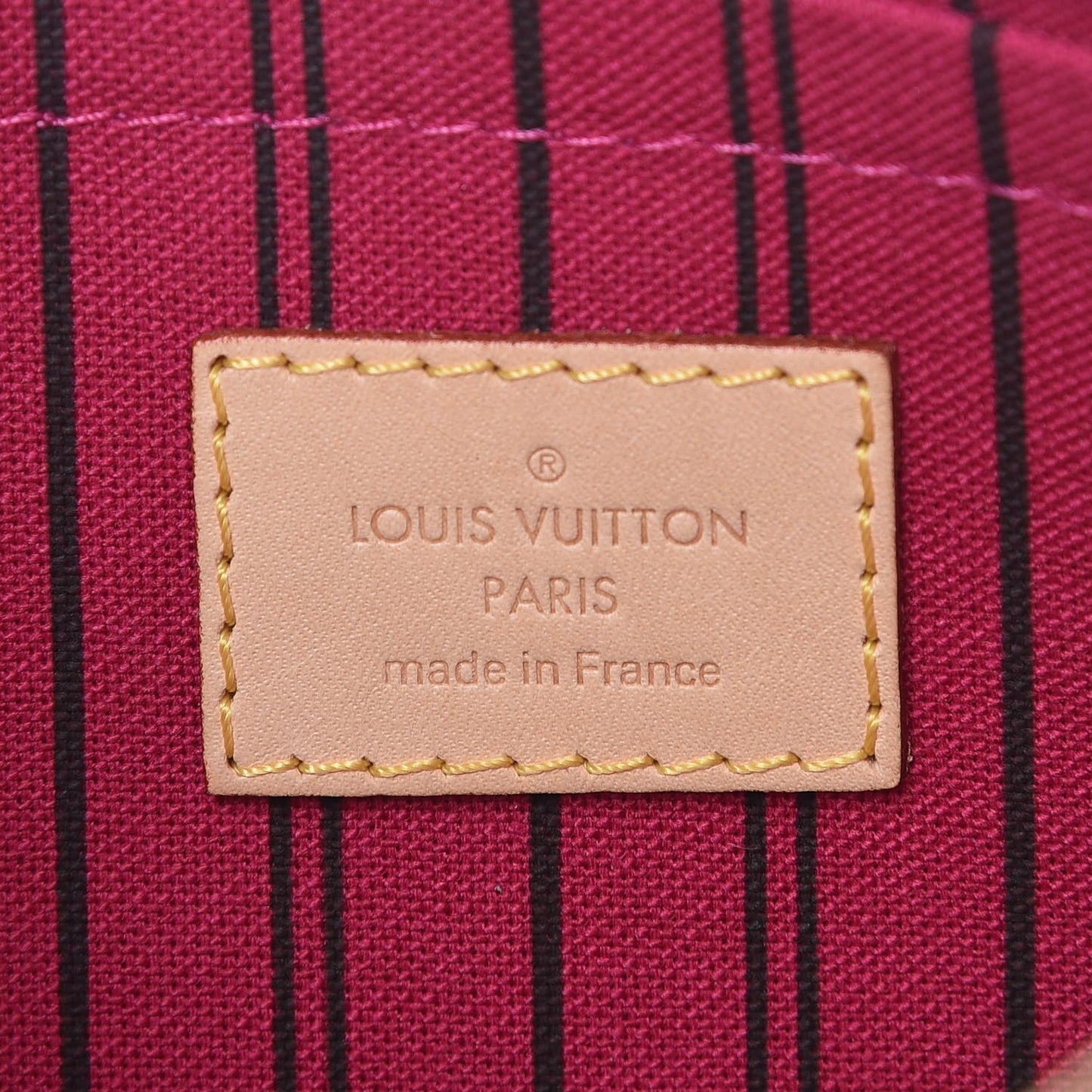 Monogram Neverfull MM GM Pochette Pivoine