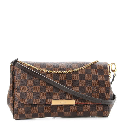 Louis Vuitton Damier Ebene Favorite MM 1 of 9