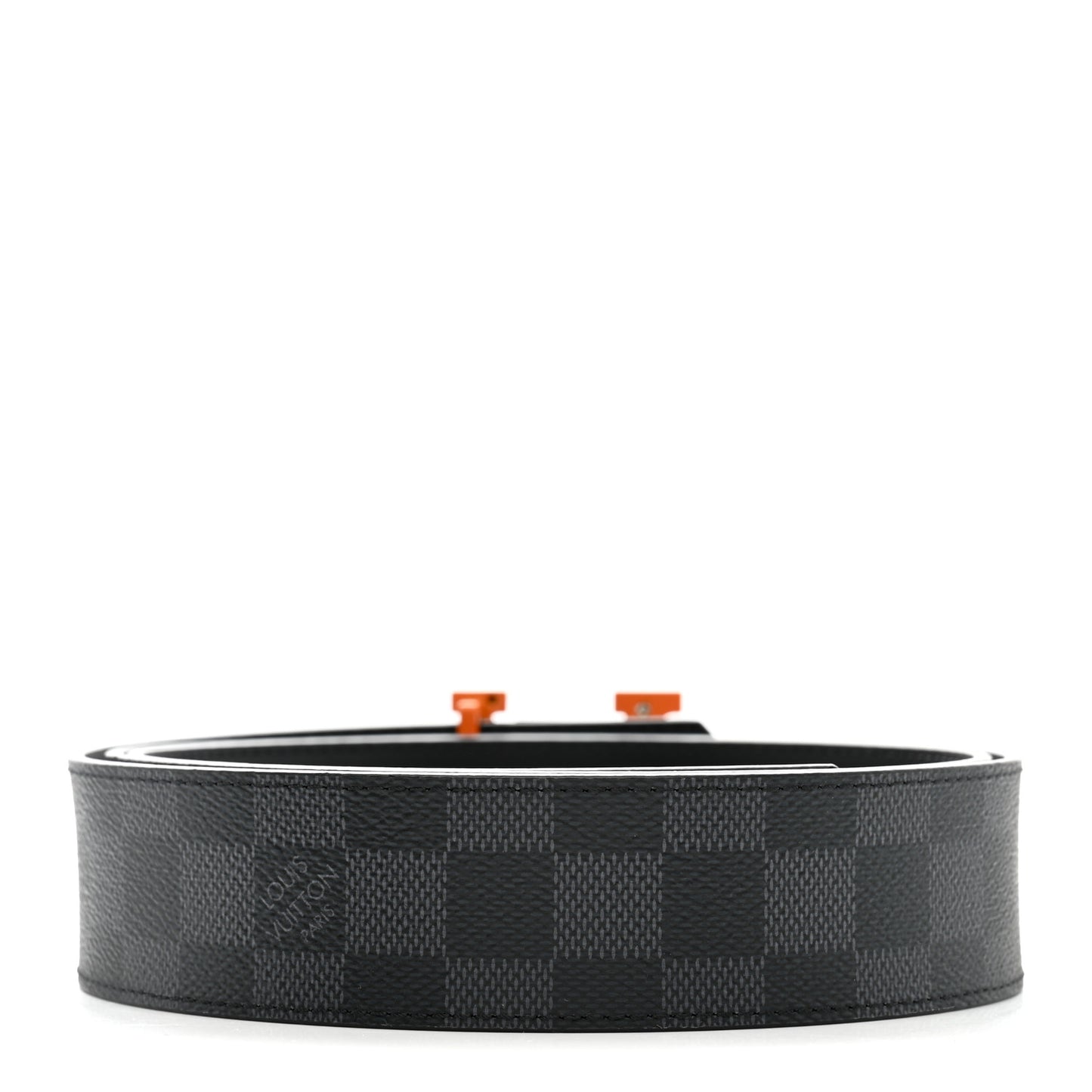 Damier Graphite 40mm LV Optic Reversible Belt 110 44