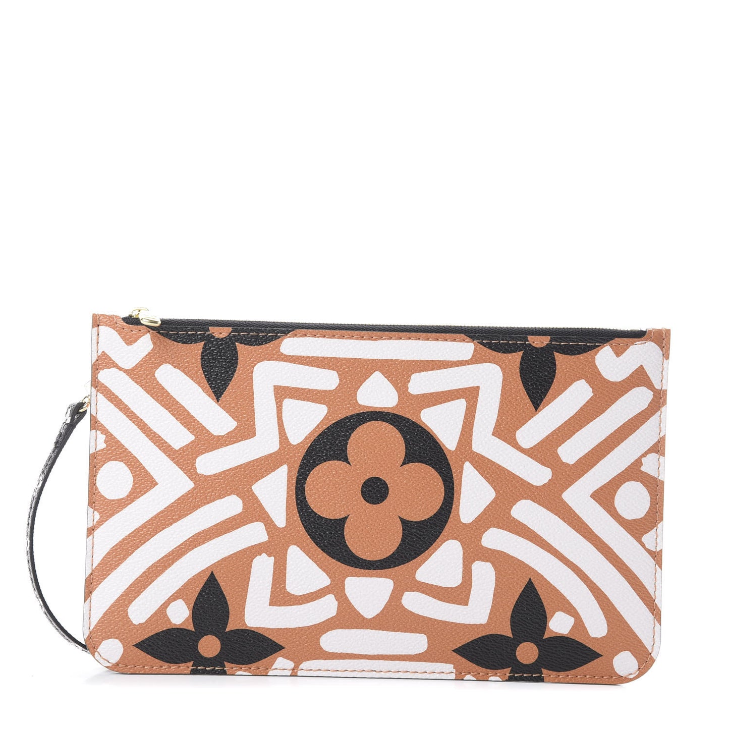 Monogram Giant Crafty Neverfull MM GM Pochette Creme Caramel