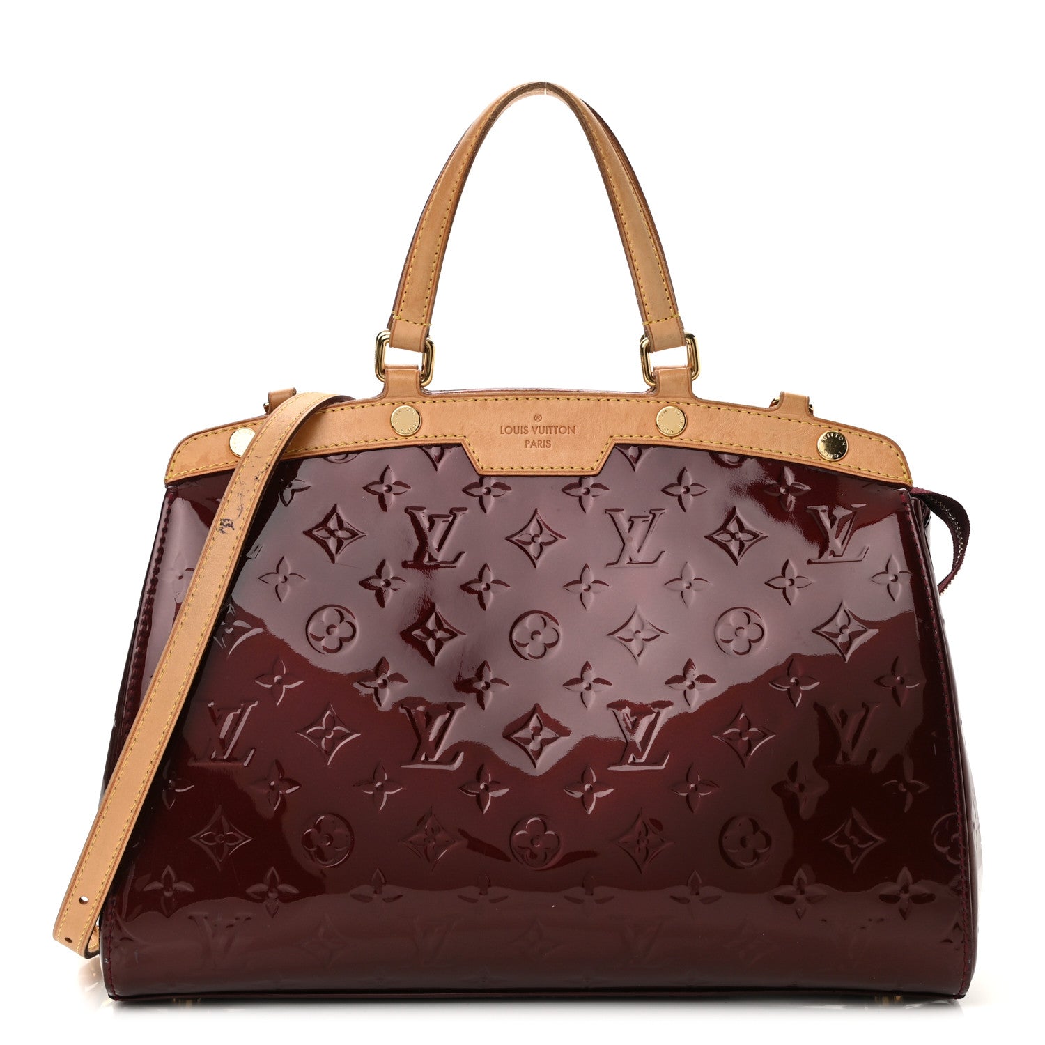 Louis Vuitton Vernis Brea MM Rouge Fauviste 1 of 13