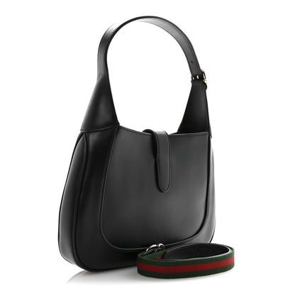 Gucci Calfskin Small Jackie Shoulder Bag Black 3 of 10