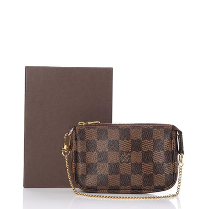 Louis Vuitton Damier Ebene Mini Pochette Accessories 7 of 7