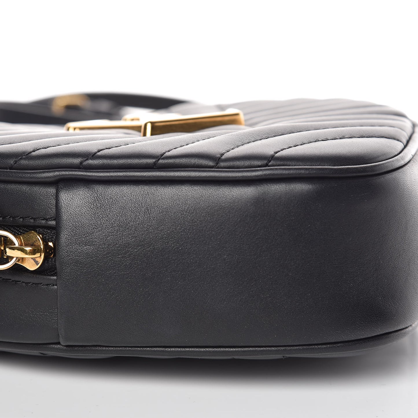 Calfskin New Wave Heart Bag Black
