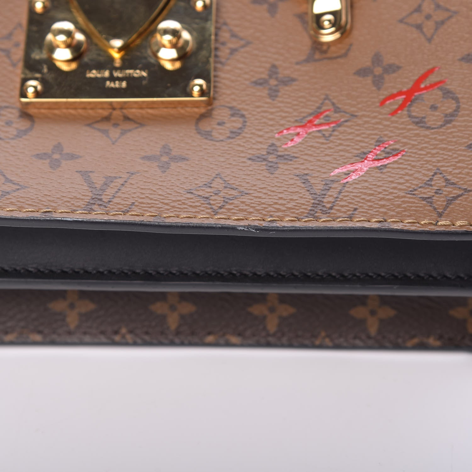 Louis Vuitton Reverse Monogram Trunk Clutch 9 of 11