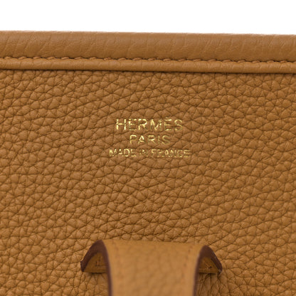 Hermes Taurillon Maurice Evelyne III PM Sesame 6 of 10