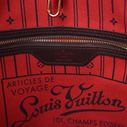 Louis Vuitton Damier Ebene Neverfull MM 6 of 12