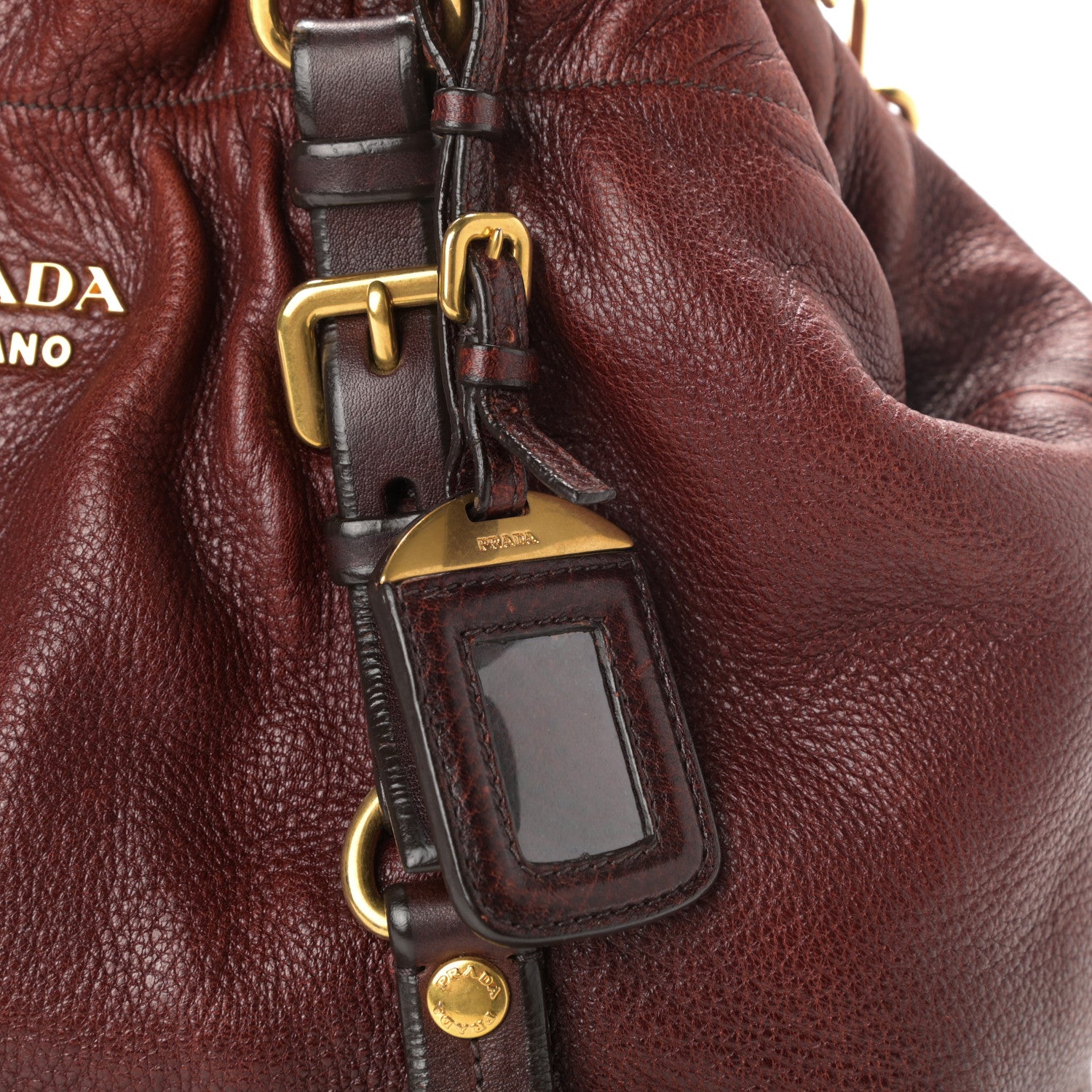 Prada Cervo Antik Shoulder Bag Etrusco Sfumato 11 of 13