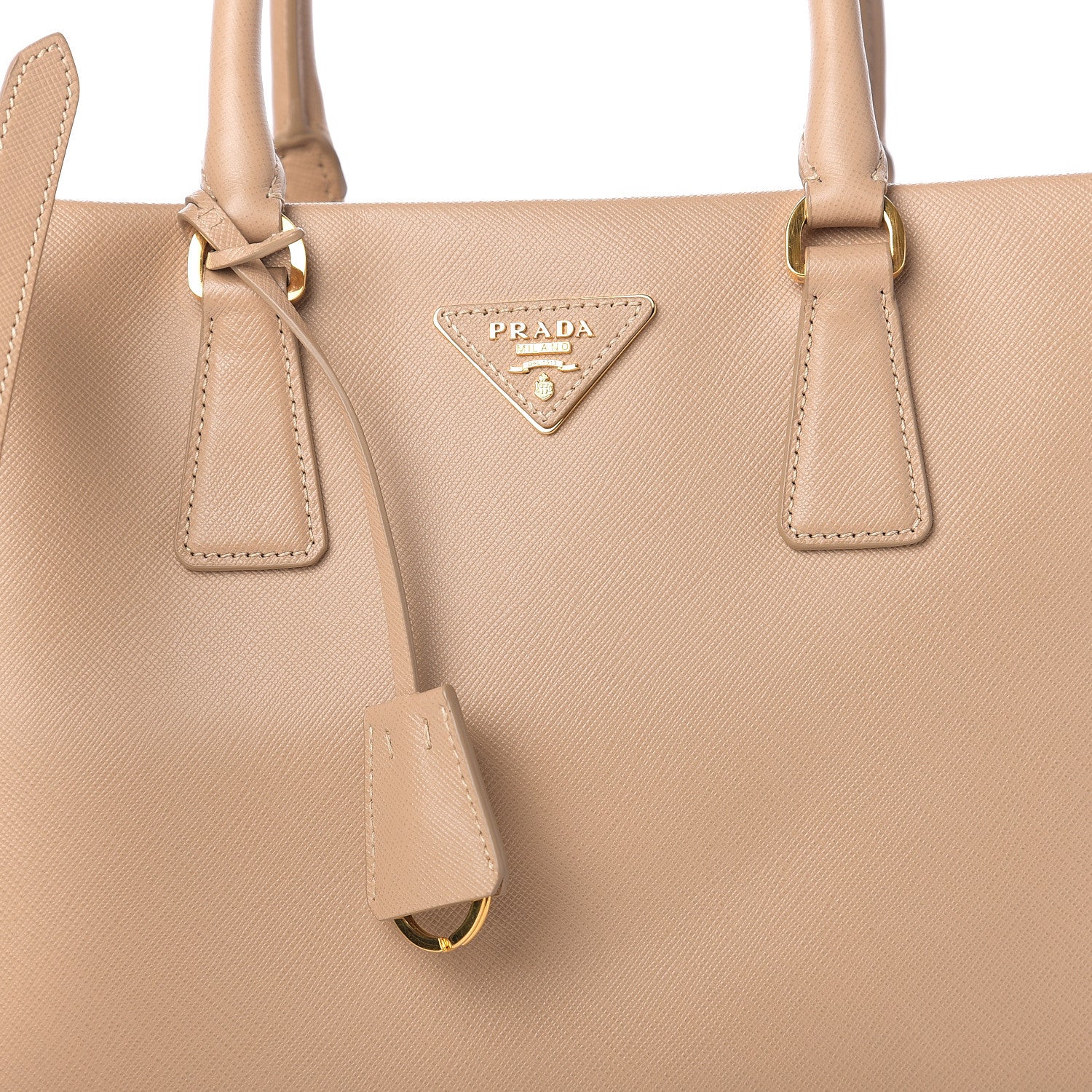Prada Saffiano Lux Tote Sabbia 7 of 10