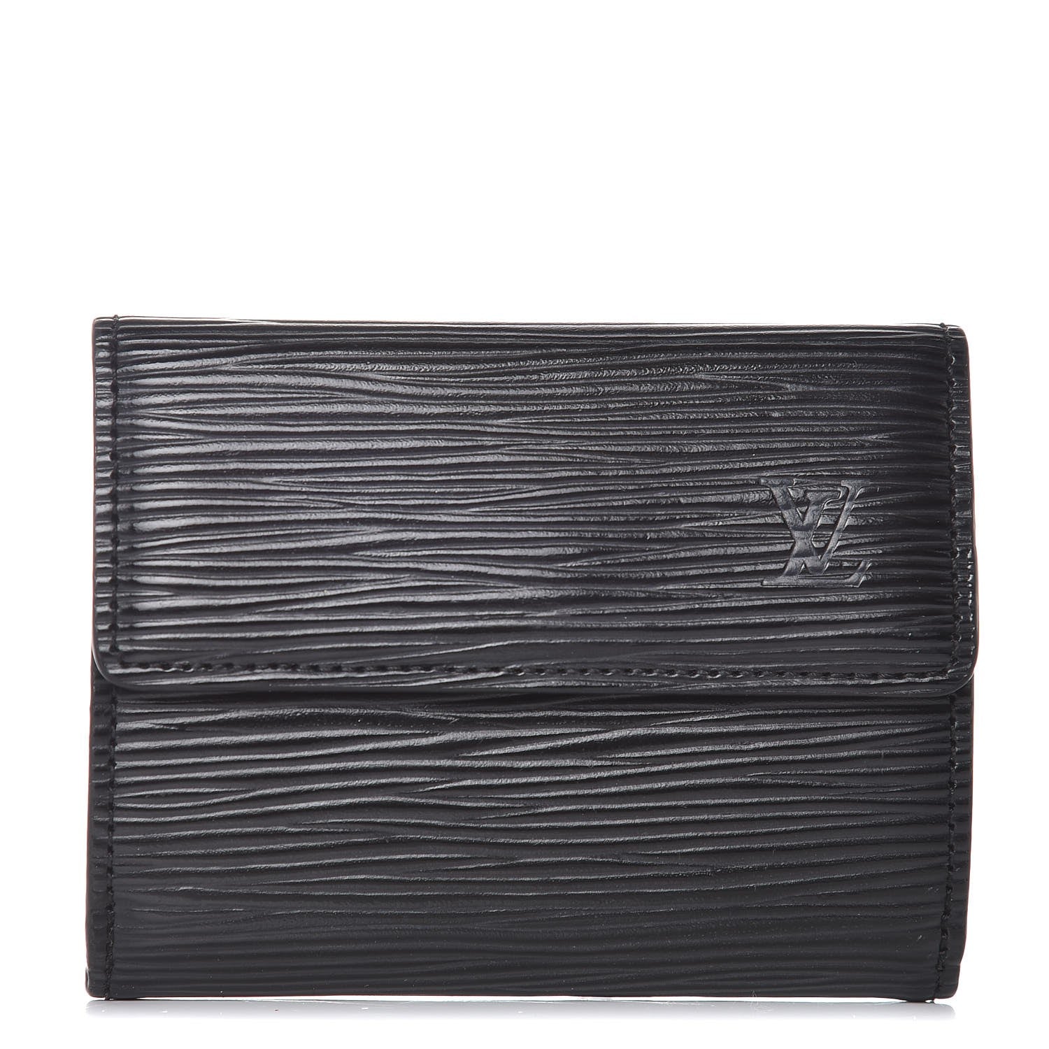 Louis Vuitton Epi Ludlow Wallet Black 1 of 8