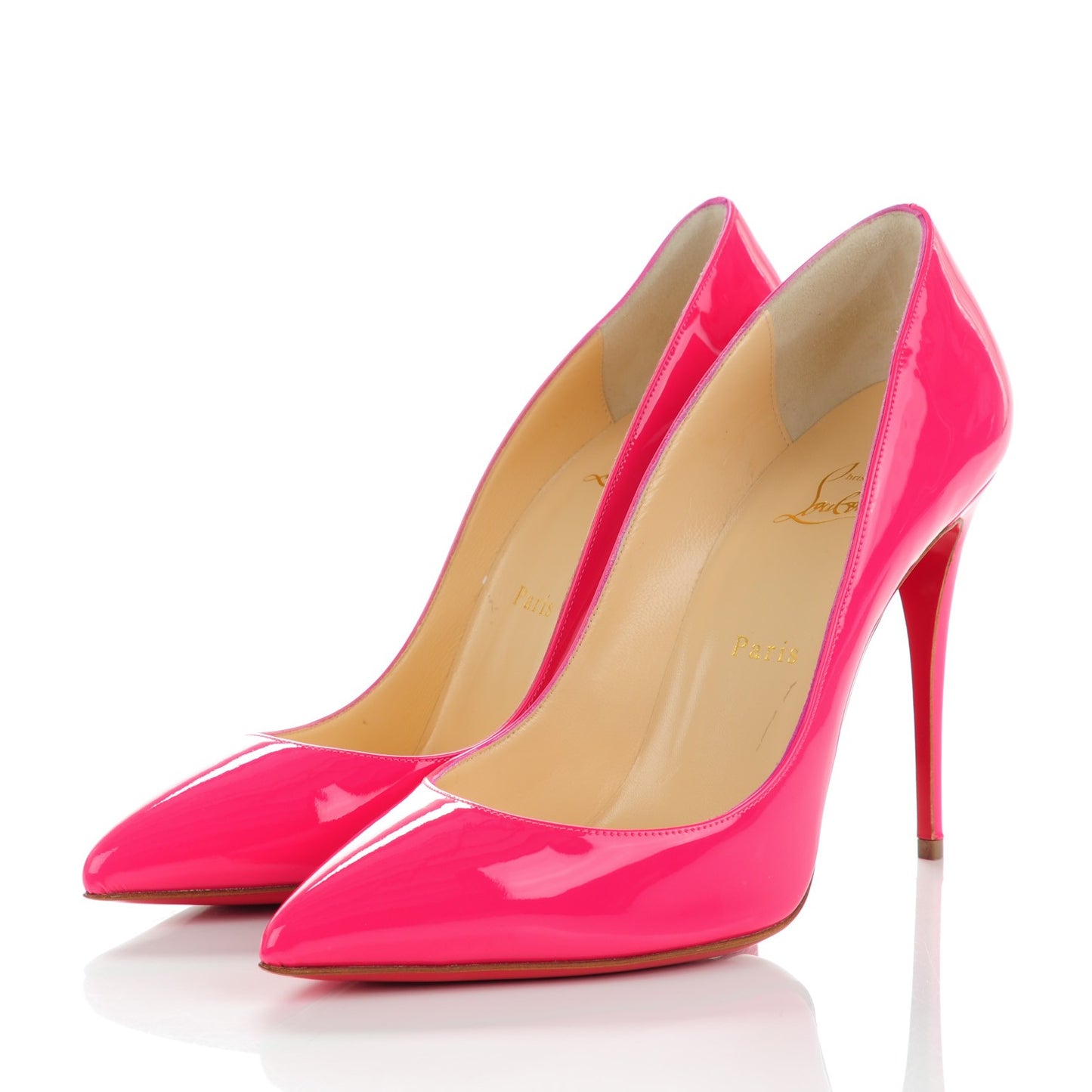 Patent Pigalle Follies 100 Pumps 39 Pinky