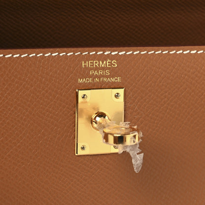 Hermes Epsom Kelly Sellier 25 Gold 6 of 11
