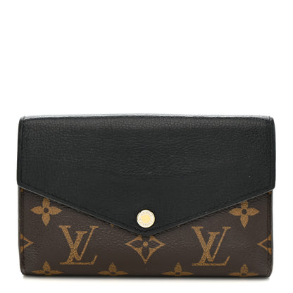 Louis Vuitton Monogram Pallas Compact Wallet Black 1 of 11