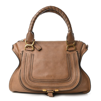 Chloe Calfskin Medium Marcie Satchel Nut 1 of 10