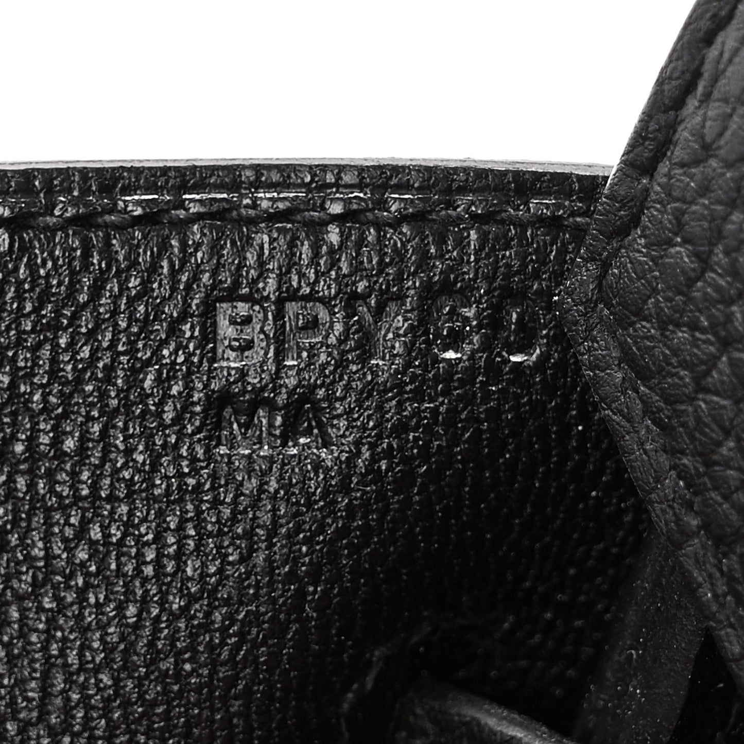 Togo Birkin 30 Black
