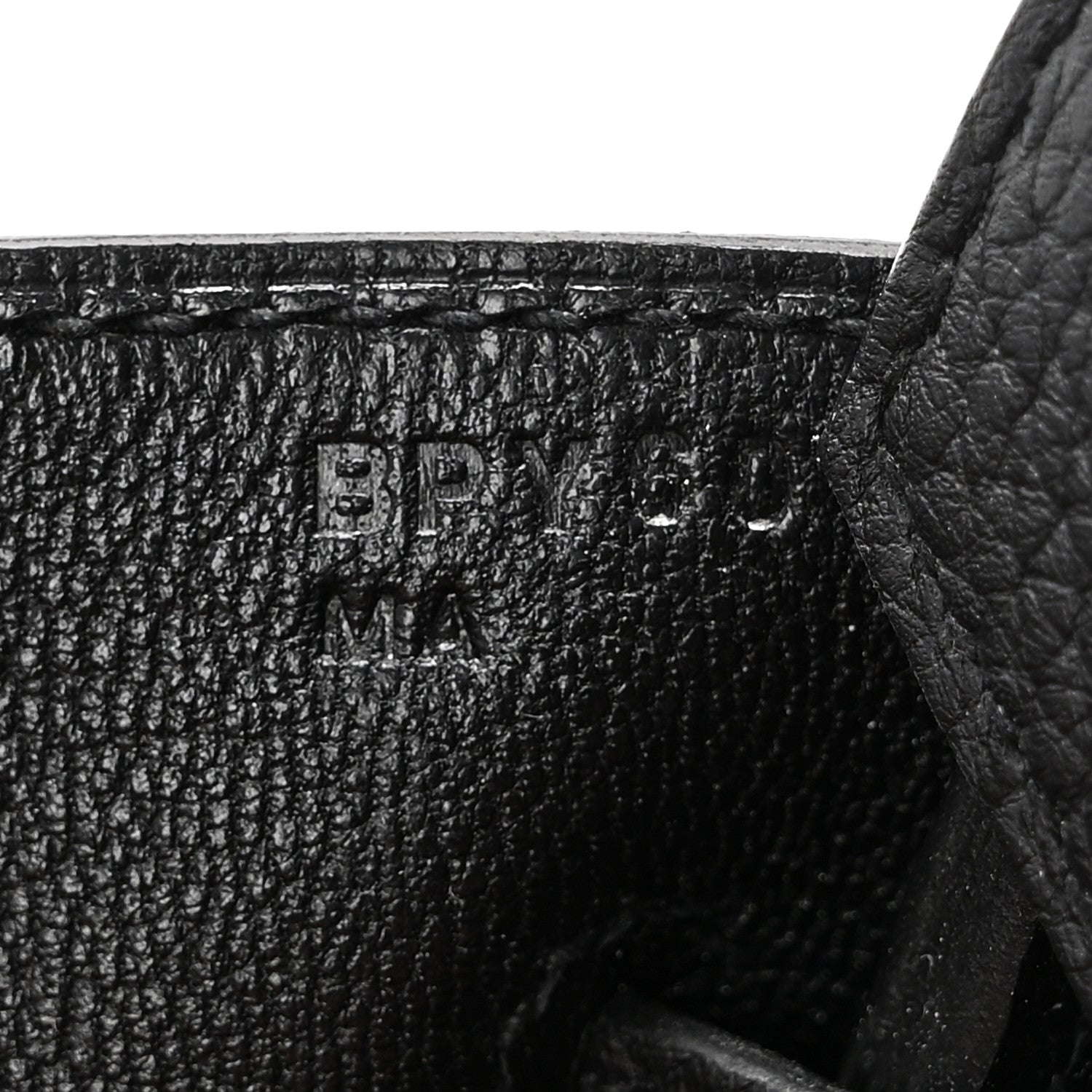 Hermes Togo Birkin 30 Black 7 of 11