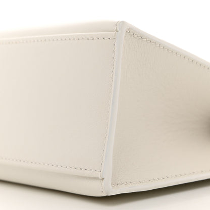 Hermes Swift Kelly Pochette Clutch White 10 of 11