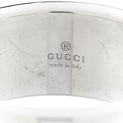 Gucci Sterling Silver G Cutout Ring 53 6.5 4 of 4