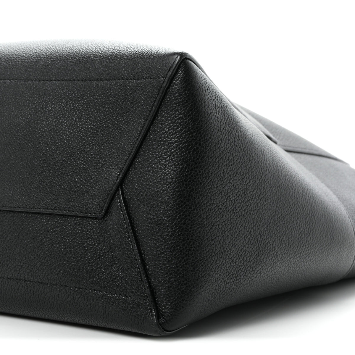 Celine Soft Grained Calfskin Sangle Bucket Bag Black 19 of 21
