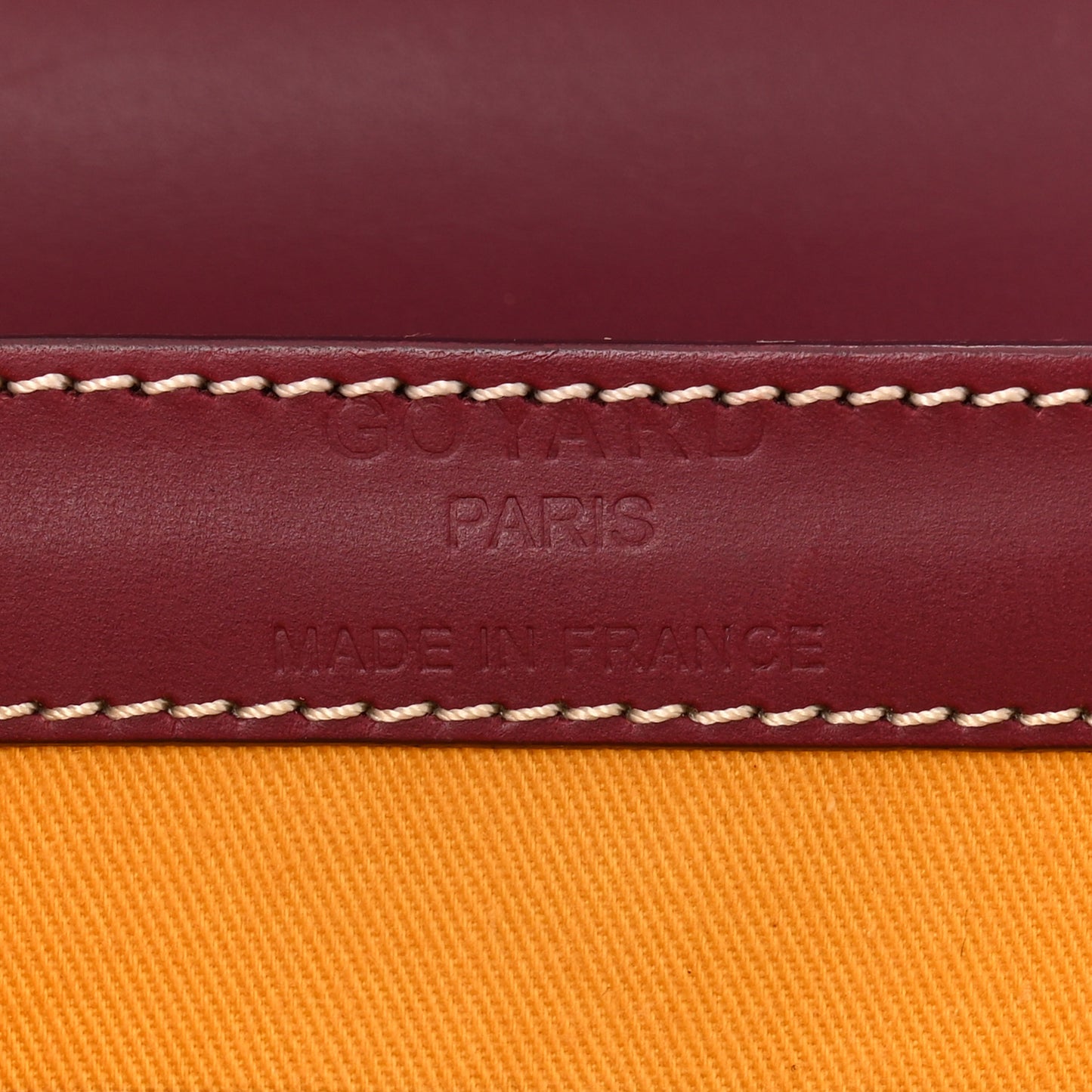 Goyardine Saigon PM Burgundy