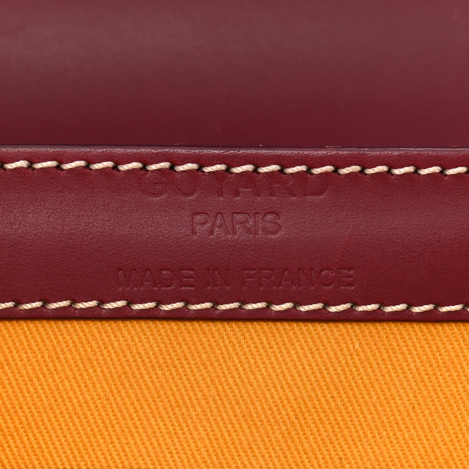 Goyard Goyardine Saigon PM Burgundy 6 of 15