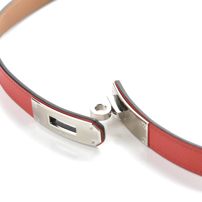 Hermes Epsom Kelly Belt Rouge Tomate 3 of 5