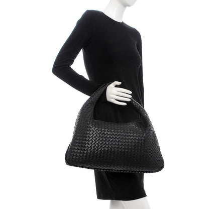 Bottega Veneta Nappa Intrecciato Large Veneta Hobo Black 2 of 13