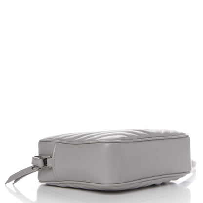 Saint Laurent Calfskin Matelasse Monogram Lou Camera Bag Granite 3 of 10