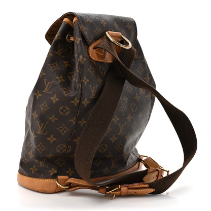 Louis Vuitton Monogram Montsouris GM Backpack 3 of 20