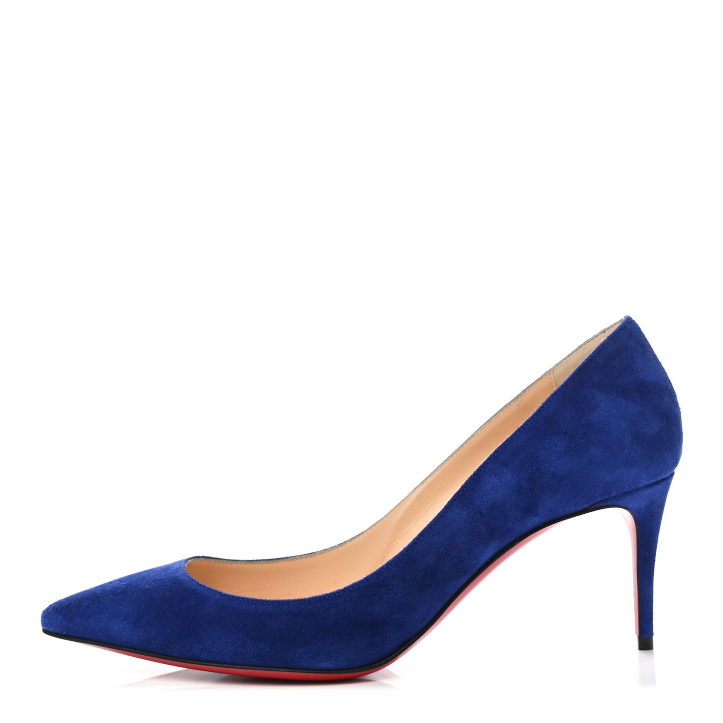 Veau Velours Pigalle Follies 70 Pumps 37 Metal Blue