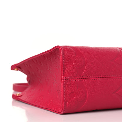 Louis Vuitton Empreinte Monogram Giant Onthego PM Freesia 8 of 8