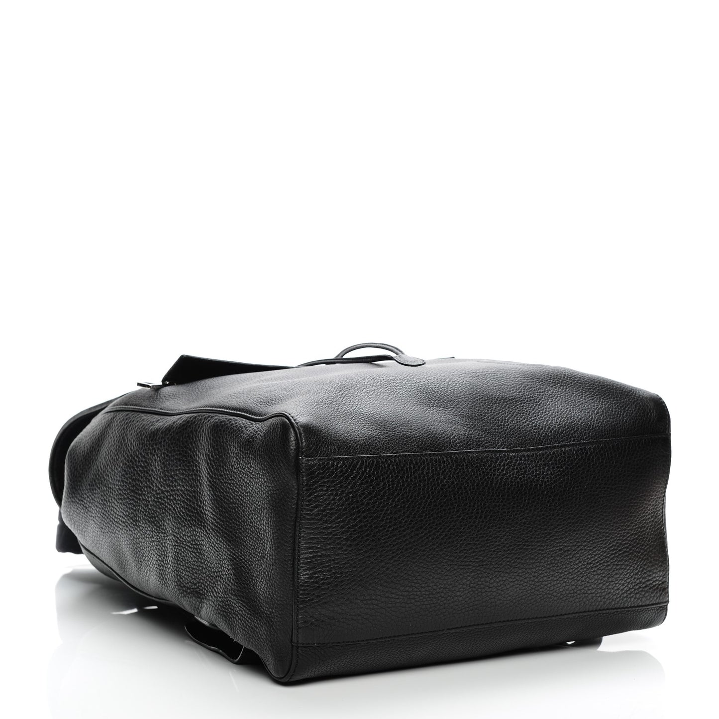 Pebbled Calfskin Soho Backpack Black