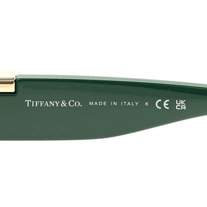 Tiffany Acetate Metal Deco T Sunglasses Green 5 of 8