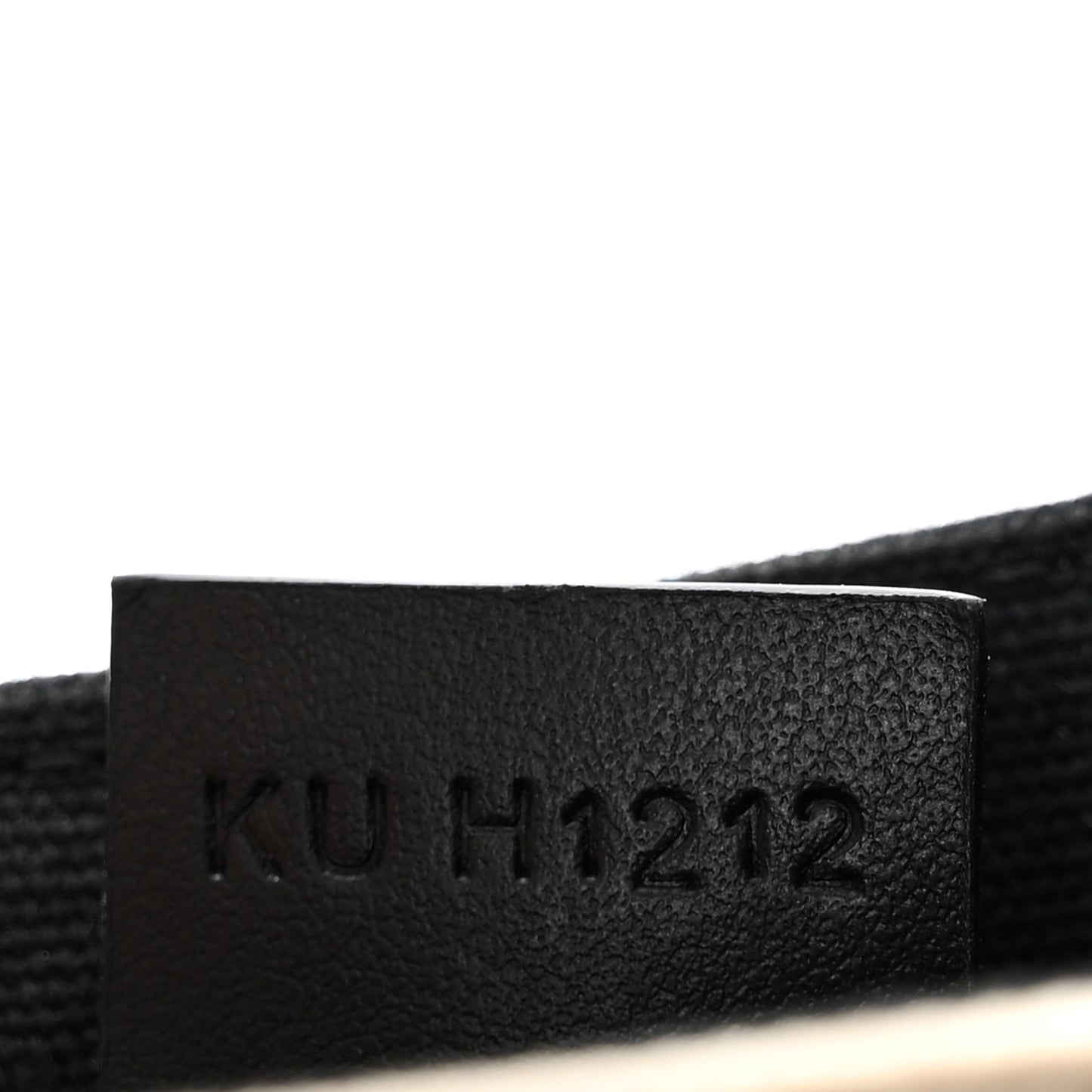 Canvas Mini G-Tote Vertical White Black
