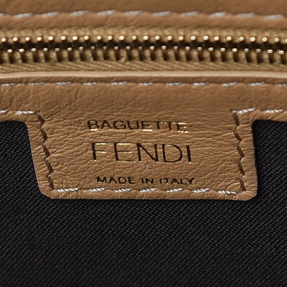 Fendi Nappa FF 1974 Embossed Baguette Durian 8 of 10