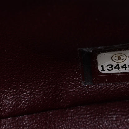 Chanel Lambskin Quilted East West Flap Black 7 of 14