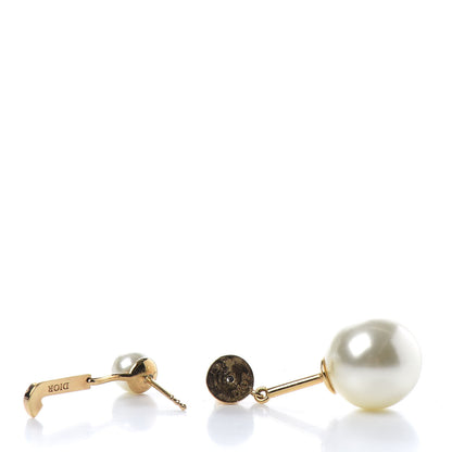 Christian Dior Pearl My ABCDior J Tribale Earring Gold 3 of 3