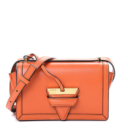 Loewe Calfskin Small Barcelona Shoulder Bag Orange 1 of 12