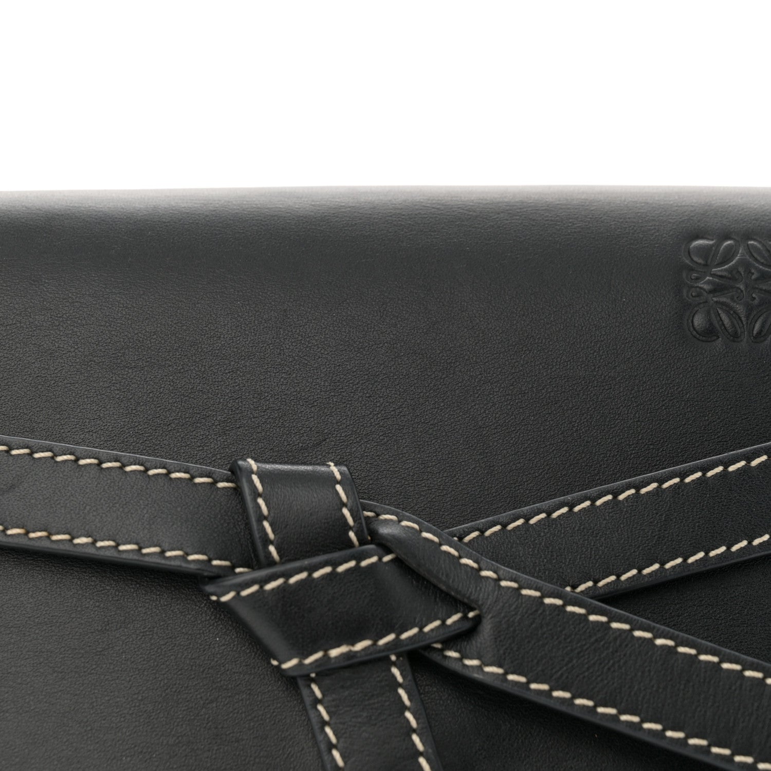 Loewe Calfskin Mini Gate Belt Bag Black 7 of 11