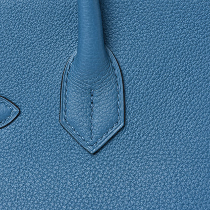 Hermes Togo Birkin 30 Cobalt 26 of 36