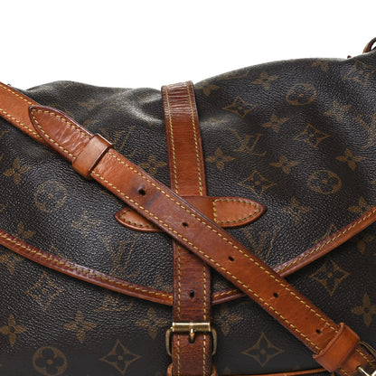 Louis Vuitton Monogram Saumur 30 8 of 10