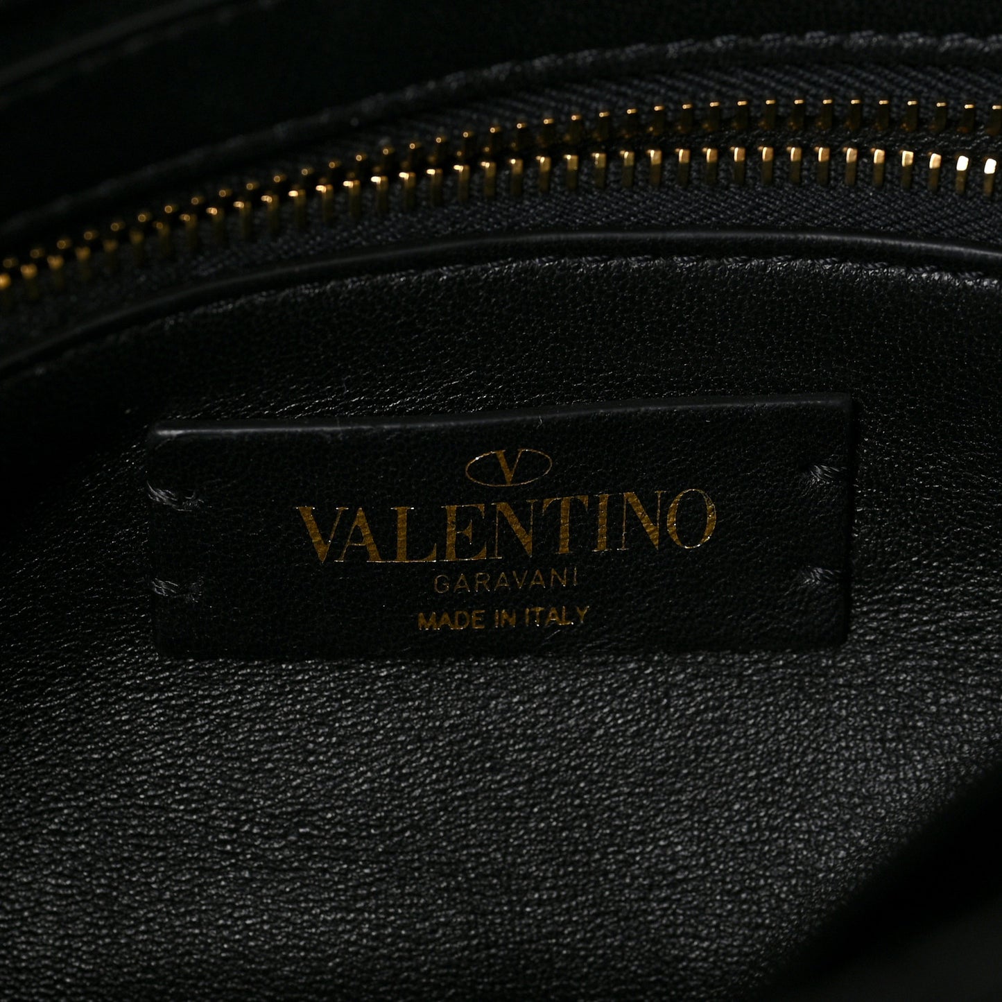 Nappa Medium Roman Stud Shoulder Bag Black