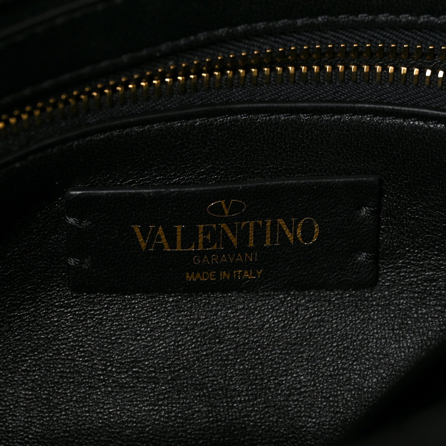 Valentino Garavani Nappa Medium Roman Stud Shoulder Bag Black 6 of 8