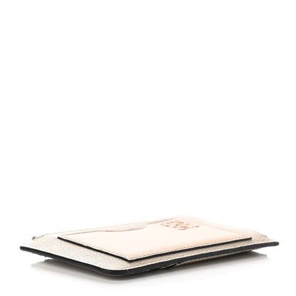 Loewe Soft Grained Calfskin Coin Card Holder Light Oat Honey 4 of 9