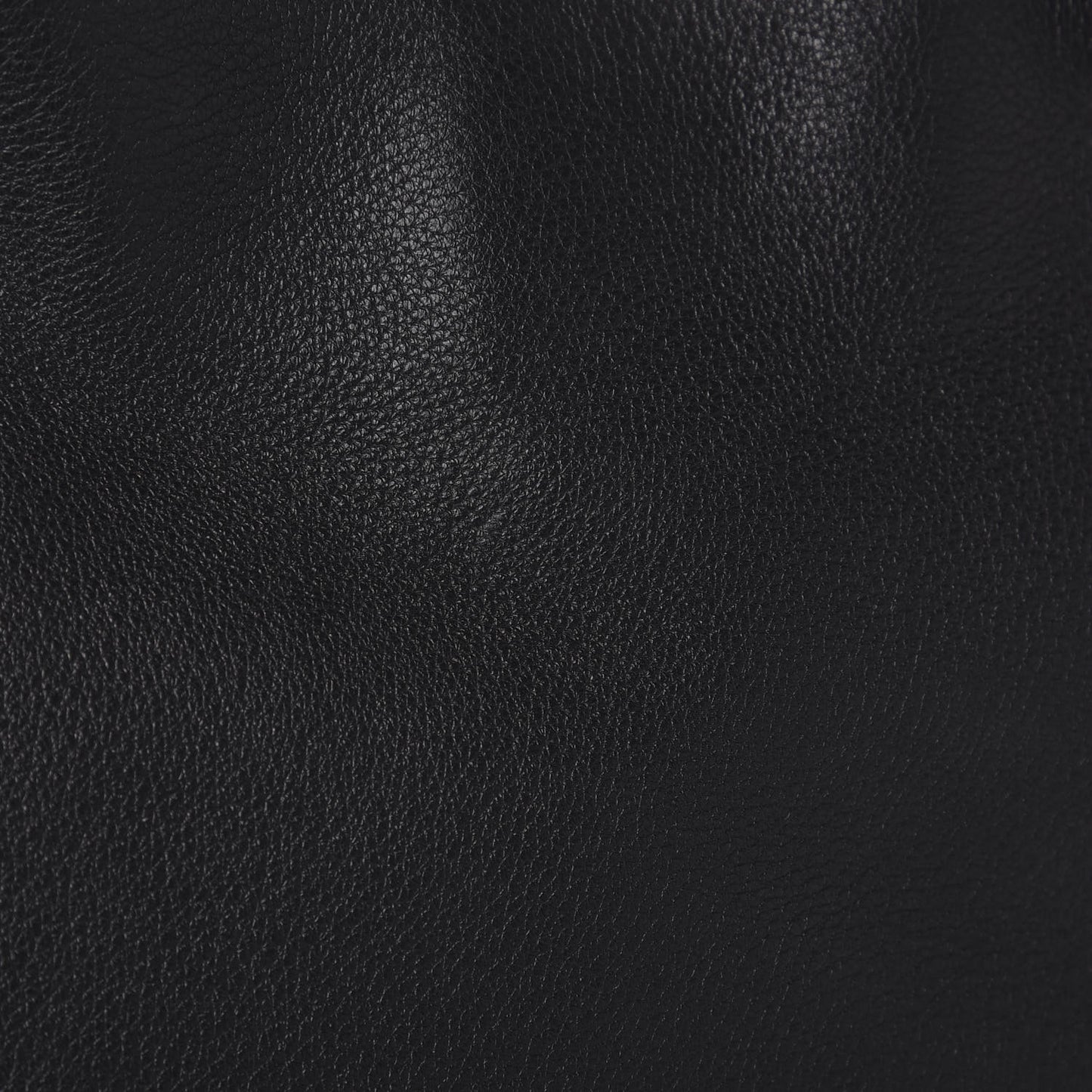 Pebbled Calfskin Studded Medium Soho Chain Shoulder Bag Black