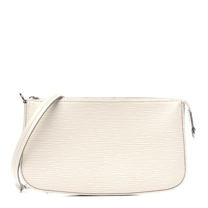 Louis Vuitton Epi Pochette Accessories NM Ivory 1 of 7
