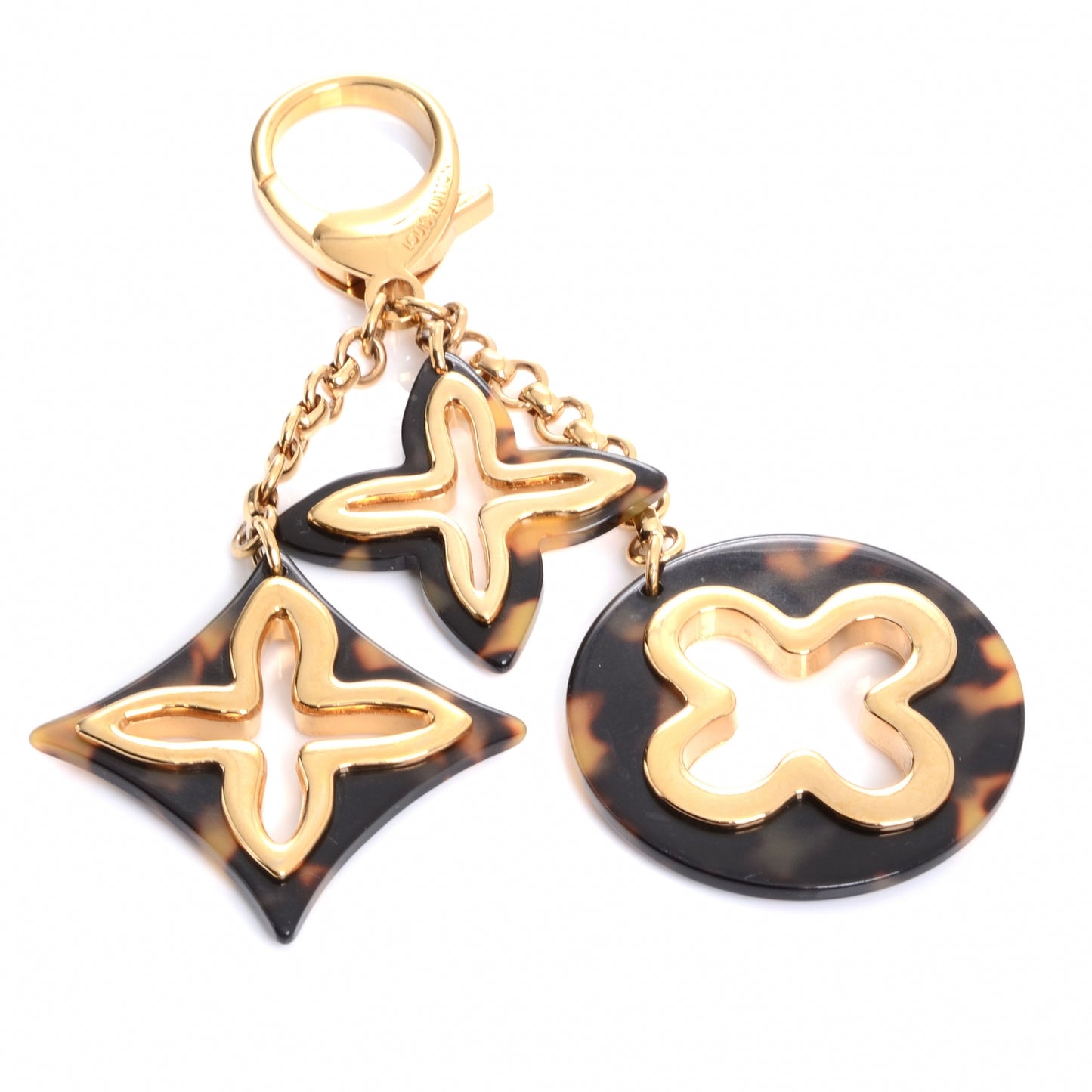 Insolence Bag Charm Ecaille